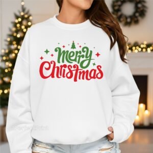 team santa sweatshirt