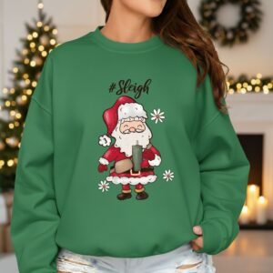 team santa sweatshirt