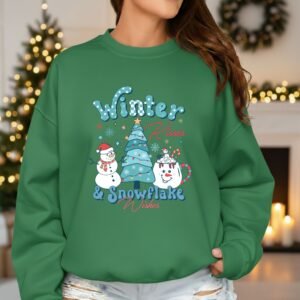 team santa sweatshirt