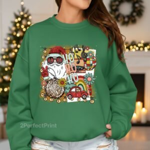 "holly jolly dude" sweatshirt (copy)